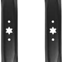 Mulching Blade 46 '' Fit for MTD for Cub Cadet 942-04290-X, 742-04244, 942-04244, 942-04244A,for MTD for Cub Cadet XT1-46 XT2 LT46 LTX1045 LTX1046 46" Deck Mower Blades 2Pack