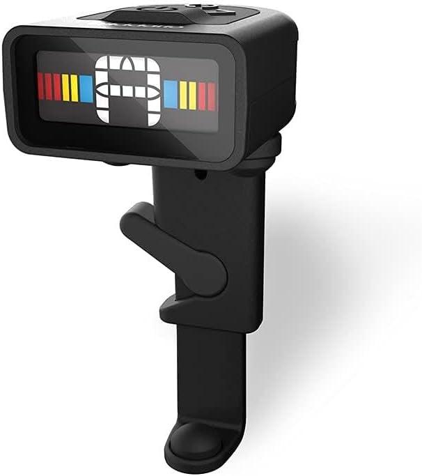 D'Addario Micro Rechargeable Viola Tuner - Viola Accessories - Viola Clip On Tuner - Digital Viola Tuner - Padded Mount, Non Marring - Full Color LCD Display - Accurate & Easy to Use