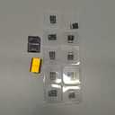 Cloudisk Pack of 10 Micro SD Card 4GB Flash Memory Card C6 Micro SDHC with SD Adapter, Card Reader (4GB)