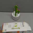 Boon Cacti Bottle Cleaning Brush Set - Includes Bottle Brush, Nipple Brush, Detail Brush, and Straw Brush - Baby Bottle Brush Set for Bottle Drying Rack - Baby Essentials - 4 Count