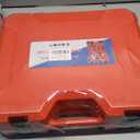 ZEAJSRU 28PCS Radiator Pressure Tester Kit, Universal Coolant Pressure Tester and Vacuum Refill Tool with Adapters for Automotive Cooling System Leak Detection(red)