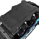 KIWI MASTER Poly Sport Roof for 2014-2023 Polaris RZR XP 4 1000 / XP 4 Turbo / 4 900 / S 4 1000 Accessories Replace OEM # 2883074 4-Seat Hard Roof Top Black