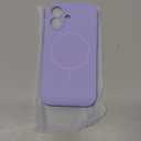 Miracase Magnetic for iPhone 17 Case, Compatible with MagSafe, Integrated Silicone Camera Control Cover, 3.0mm Thicken Shockproof Drop Protection Phone Case for 17,Light Purple