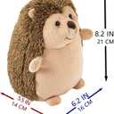 Marwood Cute Door Stopper Decorative Door Stops for Home and Office, Hedgehog Weighted Interior Doorstop Fabric Stuffed Animal Door Stopper Floor Decorative