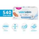 WaterWipes Sensitive+ Newborn & Baby Wipes, 3-In-1 Cleans, Cares, Protects, 99.9% Water, Unscented & Hypoallergenic, 540 Count (3 Packs)