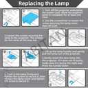 ABITAN for Epson ELPLP96/V13H010L96 Projector Bulb Lamp Powerlite Home Cinema 2150 2100 1060 760HD 760 2042 EX5260 EX7260 EX9210 EX9220 Pro EX9210 EX9220 VS250 VS350 EH-TW650 Economical.