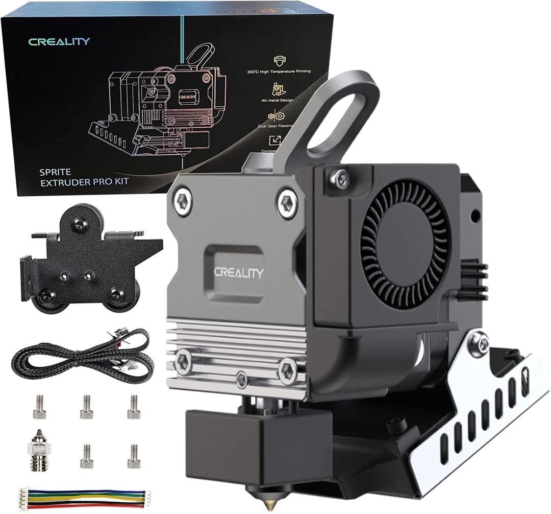 Creality Official Sprite Direct Drive Extruder Kit with 80N Stepper Motor, Direct Drive Kit for Ender 3, Ender3V2, Ender 3 Pro, Ender 3 Max, Support Printing Flexible and High Temperature Filaments