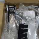 Universal Polished Aluminum Throttle Pedal, 2" x 4-1/2", Includes Stainless Steel Braided 36" Throttle Cable Kit with 24" Sleeve and Cable & Carb Bracket