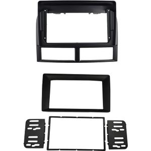 Double Din Radio Stereo Dash Installation Trim Kit for Jeep Grand Cherokee 99-04 fits 7 Inches and 9 Inches