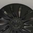 Tesla Model Y 19" Wheel Covers - Matte Black ABS Hubcaps with Rim Protectors | Compatible with 2021-2024 Model Y, not Compatible with Tesla Y Juniper 2026