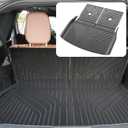 Cargo Liner Trunk Mat fit for Lincoln Aviator 2020-2024 Cargo Mat Back Seat Cover Protector Backrest Mat