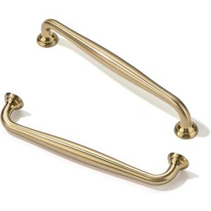 TUNNY 10 Pack Cabinet Handles-5"/128mm Screw Spacing Champagne Bronze Furniture Hardware Handles for Kitchen Cabinets Bedroom Dresser Wardrobe Cabinet Pulls