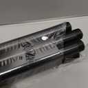 GeilSpace 6 Pack 1/2"  12" Pre-Cut Black Metal Pipe, Industrial Steel Fits Standard Half Inch Black Threaded Pipes and Fittings - Vintage DIY Industrial Shelving (1/2"  12")