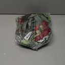 H&W 2pcs Artificial Wedding Arch Flowers for Wedding Sign, Floral Swag Dusty Decor for Reception Ceremony Backdrop Sweetheart Table Red Rose