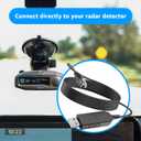 USB to RJ11 Cable for Uniden R8,R7,R4w,R8w,R4,R3,DFR9,etc. - for Uniden Radar Detector Power Cord 6.5FT