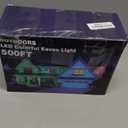 LITSOUL 500FT Permanent Outdoor Lights for House Waterproof, Smart RGB Eave LED Lighting with 16 Million Colors, IP67 Outdoor Strip Lights for Christmas Halloween Holiday Daily Decorations(500FT)