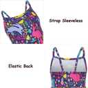 Vieille Baby Toddler Girl Cute Strap Jumpsuit One-piece Romper with Pockets 1-8 Years (Purple)