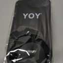 YOY Drink Cup Holder Clip - Table Desk Side Water Glass Beer Bottle Beverage Soda Coffee Mug Holder Cup Saucer Clip Design for Home Office, Black (1 Pack)