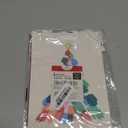 American Greetings 10" Medium Christmas Gift Bags, Santa, Ornaments, Stripes (4 Bags)