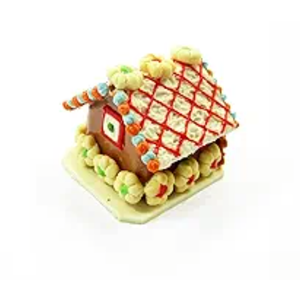 Dollhouse Miniature Christmas Gingerbread House  Ornament Holiday A 13771