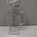 2 Quart (2 Liter 68 oz) Square Glass Pitcher with Lid and Spout, Water Pitchers with Handle for Fridge, Borosilicate Glass Carafe for Hot/Cold Drink, Large Jug for Iced Tea, Coffee,Juice,Milk,Beverage