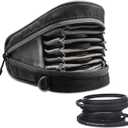 Lightdow Camera Filter Bag - Detachable 8-Slot Lens Carry Case with Belt Loop Pouch - Water-Resistant & Dustproof Design for 37mm-95mm Filters