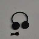 JVC HA-S23W Wireless Headphones - On Ear Bluetooth Headphones, Foldable Flat Design, 17-Hour Long Battery Life (Black)