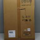 MCS Canvas Float Frames 16x20 Frame, Walnut Woodgrain for Finished Canvases, Vertical & Horizontal Wall Hanging Large with Adhesive for Canvas Paintings (1-Pack)