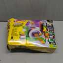 Play-Doh Teenage Mutant Ninja Turtles Slice & Blast Pizza Playset, Bendy 4 Inch Mikey Action Figure, Kids Arts & Crafts, TMNT Toys for Boys & Girls 4+