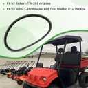 Engines Belt Fit for Honda Chuck Wagon/CV Tech 2-20694/ CW-11/ Subaru Engine TW-265/ LANDMaster/Trail Master UTV's Replace 2-20694