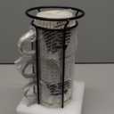 Miamolo Coffee Mugs Set of 4 with Spoons & Stand, Stackable Espresso Cups 13oz Coffee Mug for Drinks Latte Cappuccino Tea, Coffee Cup for Women Men Couples Housewarming Birthday Gift, Dishwasher Safe (Beige)