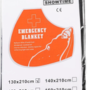 4 Pcs Emergency Blanket, Mylar Thermal Blanket, Use As Life Tent, Survival Shelter, Survival Tarp, 130 * 210cm Aluminum Film Poncho, Reusable Space Shelter, for Camping