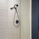 KOHLER K-TS74042-4-BL Pitch Rite-Temp Valve Trim, Shower Trim Faceplate with Lever Handle, Trim Only, Requires Valve, Matte Black