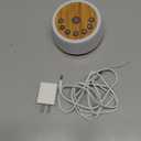 Color Noise Sound Machines with 10 Colors Night Light 25 Soothing Sounds and Sleep White Noise Machine 32 Volume Levels 5 Timers Adjustable Brightness Memory Function for Adult Kid Baby (Wood Grain)