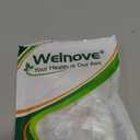 Welnove Gel Toe Separator, Pinky Toe Spacers, Little Toe Cushions for Preventing Rubbing & Relieve Pressure (Pack of 12) (White)