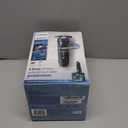 Philips Norelco Shaver 7800, Rechargeable Wet & Dry Electric Shaver with SenseIQ Technology, Quick Clean Pod, Charging Stand, Travel Case and Pop-up Trimmer, S7885/85 (Navy/Black)