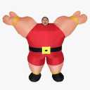 Giant Hip-Hop Dancer Costume, Inflatable, Blow Up Suit, Hilarious Performance Costume, One Size Fits Most Adult