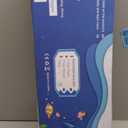 Greatever Snorkel Fins with Full Foot Pocket Durable Long Diving Fins Professional Snorkel Gear for Snorkeling Diving Freediving Adults Men Women (Large, Blue)