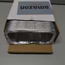 50-Pack Griddle Accessories for Blackstone - Grease Cup Liners Compatible with Blackstone 5017 Griddle, Aluminum Foil Drip Pan Disposable Grease Catcher Tray for 17, 22, 28, 36 Inch