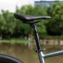 Dropper Post 27.2/30.9/31.6mm x 400mm Length 125mm Travel Lightweight Aluminum Alloy Seat Post for Mountain Road Bike BMX eBike