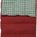 Teton Evergreen Sleeping Bag  Spacious Fit and Cozy Warmth for Adults  Options for Camping in Any Weather (0F Regular, 0F Barn/Blue)