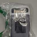 Space Heater, Small Plug in Electric Heater, Remote Wall Outlet Electric Space Heater with Adjustable Thermostat and Timer and Led Display, Compact for Office Dorm Room (Peal)