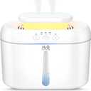 COO Humidifiers for Bedroom, 2L Tank for Large Room, 30 Hour Runtime, 28dB Quiet Cool Mist Humidifier for Home, Baby Nursery, Plants, Indoor, Office, Easy to Fill & Clean,Night Light and Auto Shut-off