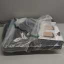 Folding Hand Truck 500lbs, Portable Heavy Duty Dolly Cart, 6 Wheels Collapsible Luggage Cart with 2 Elastic Ropes - Compact Trolley Cart for Easy Moving - Ideal Hand Cart for Travel and More (17, Black)