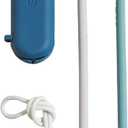 GIR: Get It Right Reusable Silicone Straws - 2-Pack Boulder - Travel Straws & Cleaning Wand - Flexible For Hot & Cold Drinks