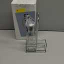 CUISINOX Oil and Vinegar Bottle Cruet Set with Wire Caddy 1 PACK