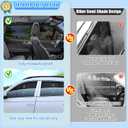 ZATOOTO Car Window Shades for Outback 2021-2024, Car Window Cover Baby Sun Shades Sun Blocker Outback Side Window Screens for Camping | UV Protection, Privacy, Ventilation, and Bug-Free Design