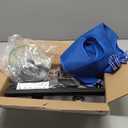 Foldable Dog Grooming Arm with Clamp: Adjustable Height 26"-40", Dog Grooming Table Arm with Hammock and No-Sit Holder, Grooming Restraint for Small Medium Dogs at Home or Salon