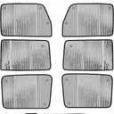 Pigenius Window Sun Shade Full Set for Jeep Wrangler 2018-2025, 4 Door - AstraGuard