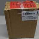 mDesign Glass Refillable Foaming Hand Soap Dispenser Modern Square Pump Bottle for Bathroom Vanity or Kitchen Sink, Countertops - Casi Collection - 2 Pack - Blue/Brushed, Clear/Brushed